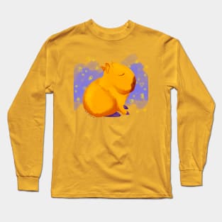 Funky Capybara Long Sleeve T-Shirt